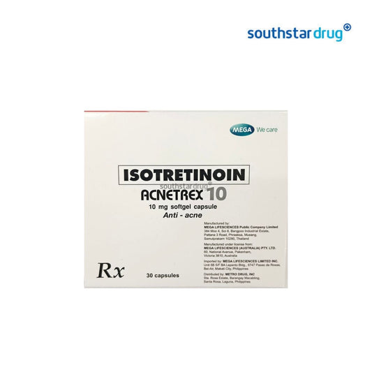 Rx: Acnetrex 10mg Capsule