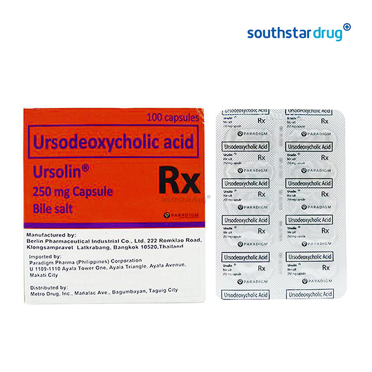 Rx: Ursolin 250mg Capsule