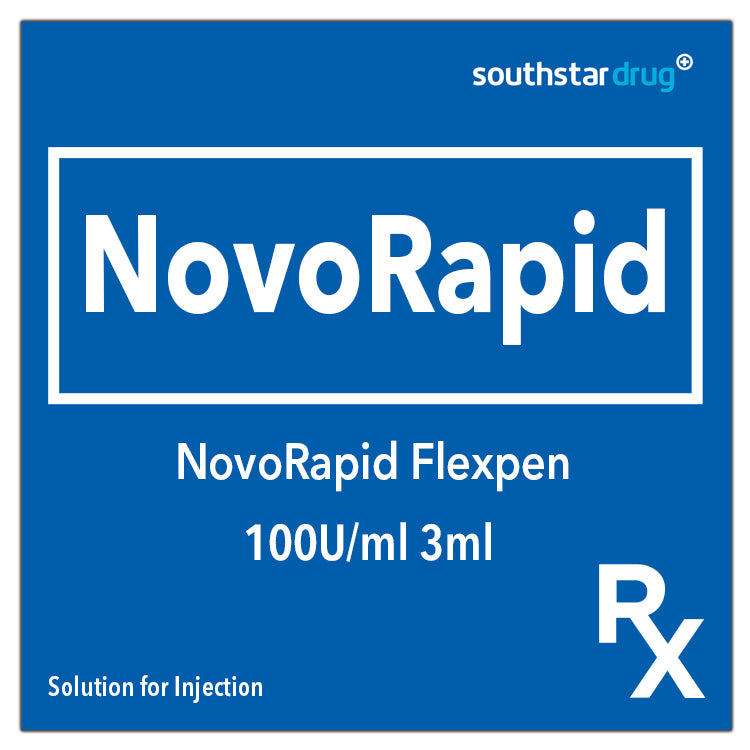 Rx: Novorapid Bio 100IU/ml 3ml Flexpen
