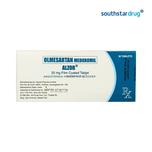Rx: Alzor 20mg Tablet