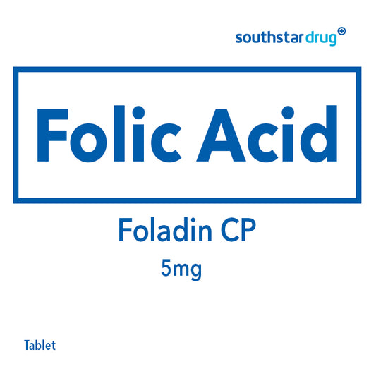 Foladin CP 5mg Tablet - 20s
