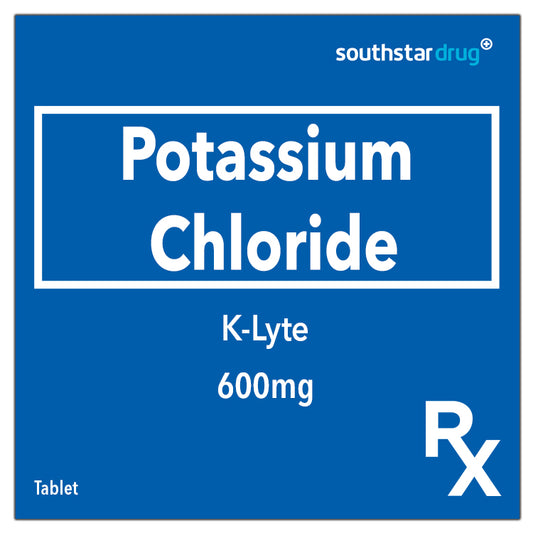 Rx: K-Lyte 600mg Tablet