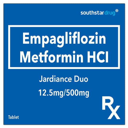 Rx: Jardiance Duo 12.5mg / 500mg Tablet