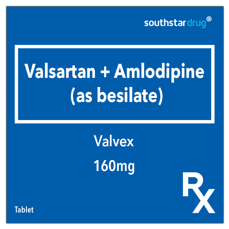 Rx: Valvex 160mg Tablet