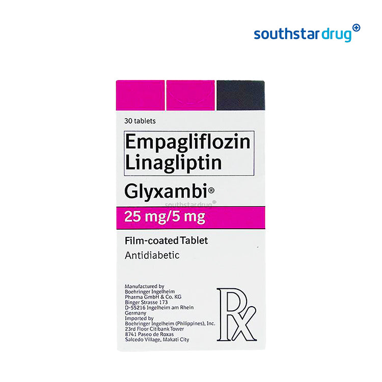 Glyxambi 25mg / 5mg Tablet