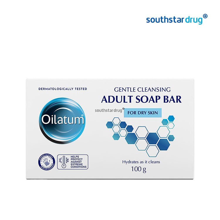 Oilatum Gentle Cleansing Soap Adult 100g (1 Bar) – Moisturizing Cleanse
