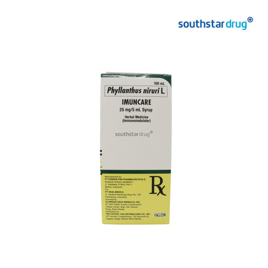 Rx: Imuncare 25mg/5ml Syrup 100ml