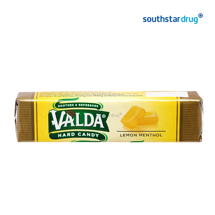Valda Hard Candy Lemon Menthol 38g