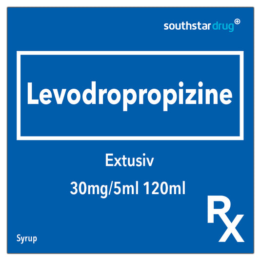 Rx: Extusiv 30mg/5ml 120ml Syrup