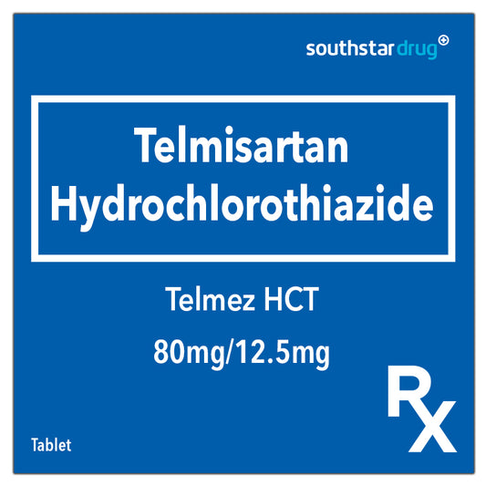 Rx: Telmez HCT 80mg/12.5mg Tablet