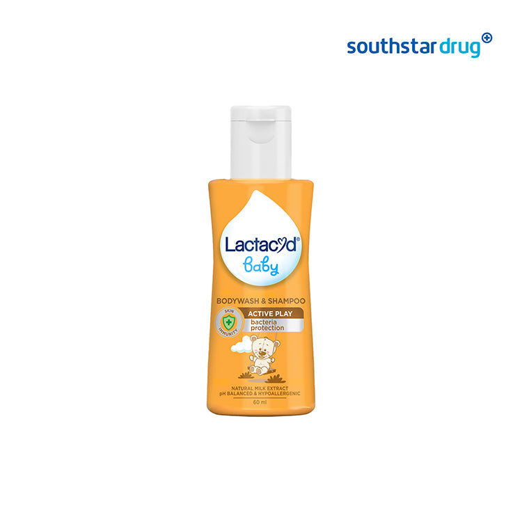 Buy Lactacyd Activeplay Baby Wash 60ml Online Southstar Drug