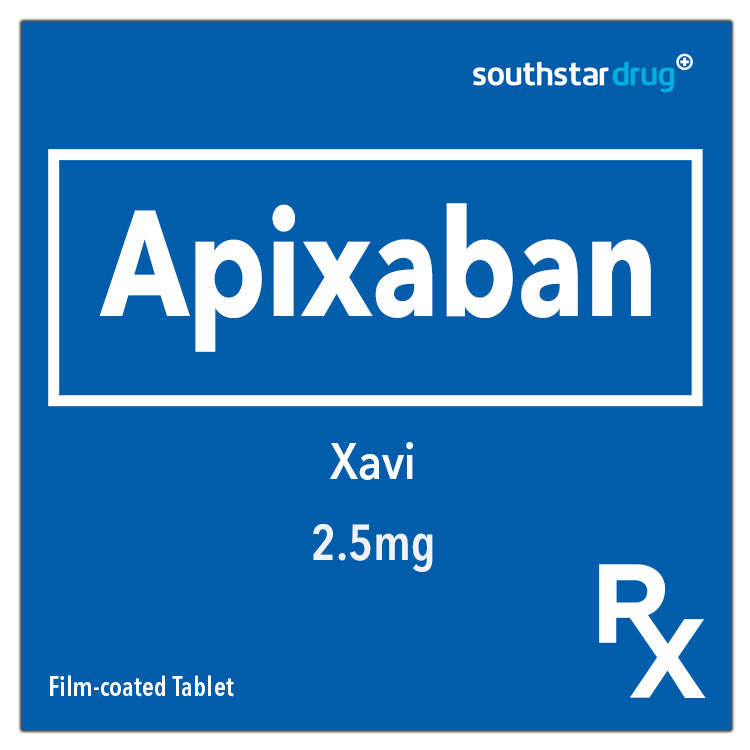 Rx: Xavi 2.5mg Tablet