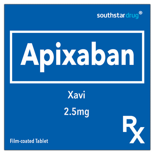 Rx: Xavi 2.5mg Tablet