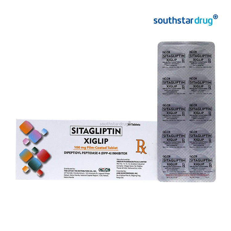 Rx: Xiglip 100mg Film-coated Tablet