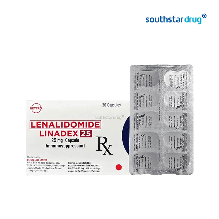Rx: Linadex 25mg Capsule