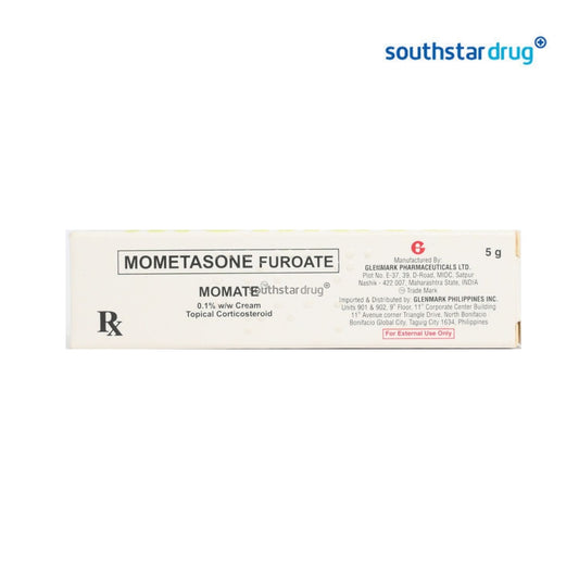 Rx: Momate 0.1% 5g Ointment