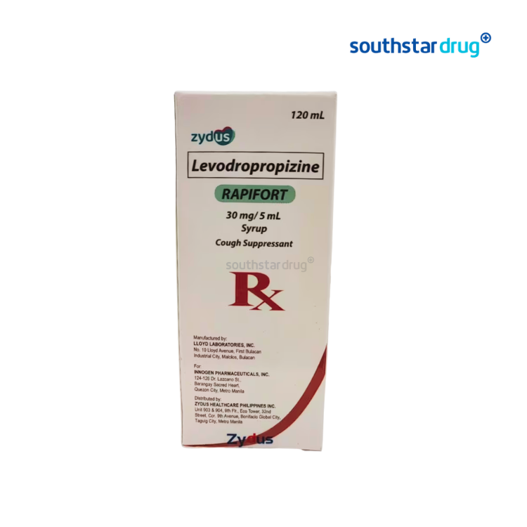 Rx: Rapifort Syr 30mg/5ml 60ml