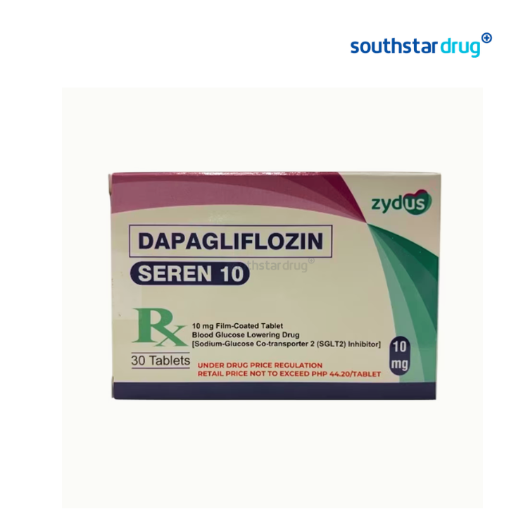 Rx: Seren 10mg Film-coated Tablet