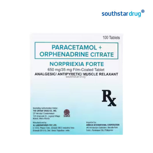 Rx: Norpriexia Forte Film-coated Tablet 650mg/35mg 1pc