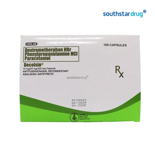 Rx: Decolsin Capsule