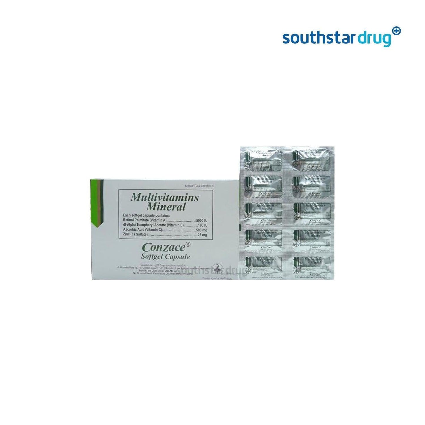 Conzace Soft Gel Capsule - 20s