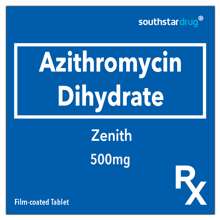 Rx: Zenith 500mg Film-coated Tablet