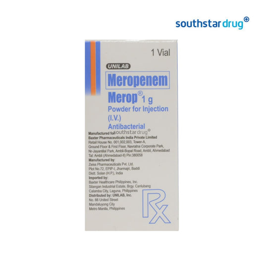 Rx: Merop 1g Vial