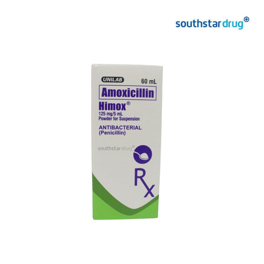 Rx: Himox 125mg / 5ml 60ml Suspension