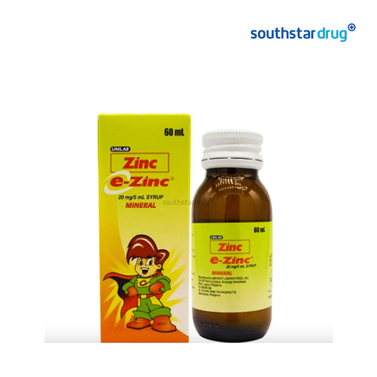 E-Zinc 20mg/5ml 60 ml Syrup