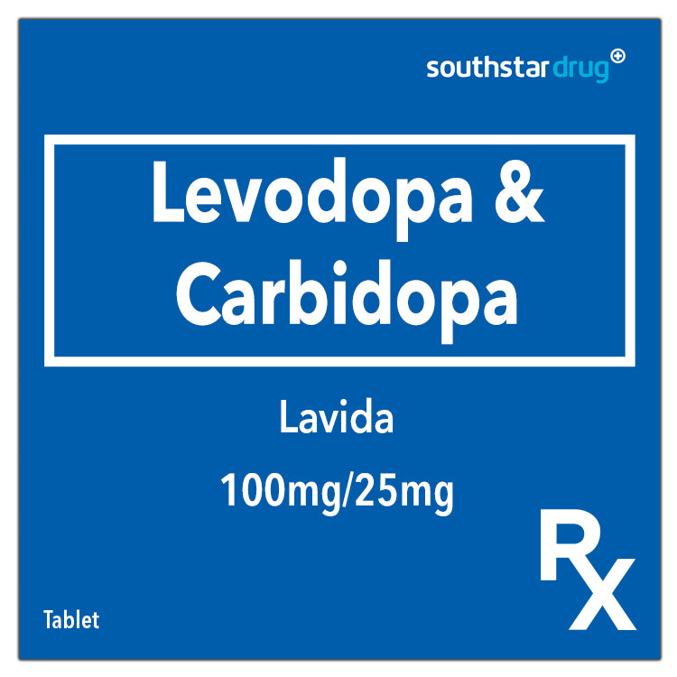 Rx: Lavida 100mg/25mg Tablet