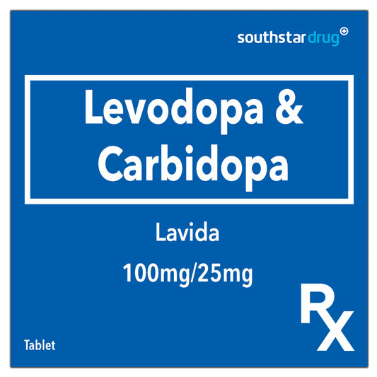 Rx: Lavida 100mg/25mg Tablet