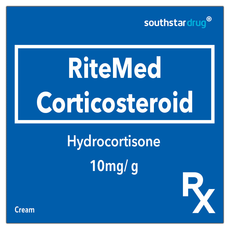 Rx: RiteMed Hydrocortisone 10mg/g Cream 15g