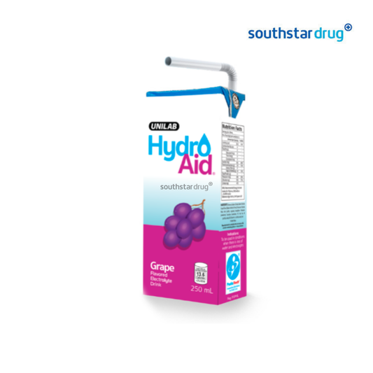 Hydro Aid Electrolyte Grape 250ml Tetra