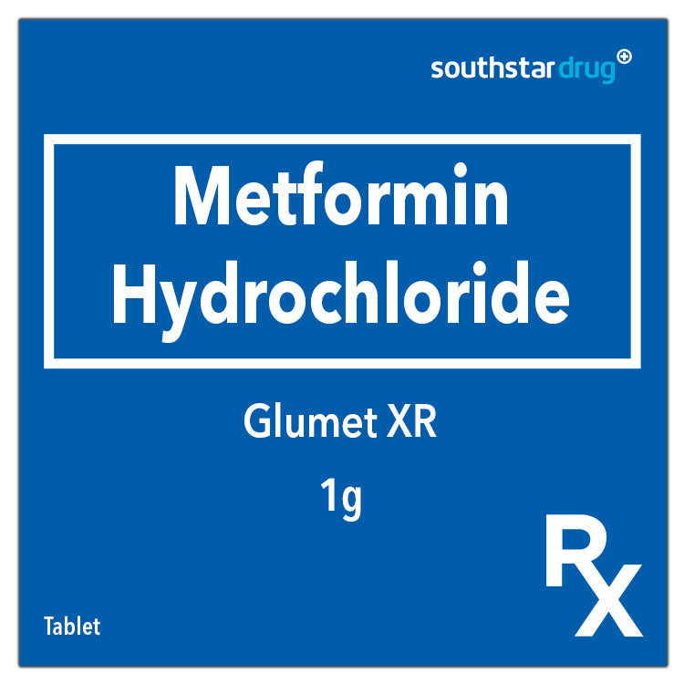 Rx: Glumet XR 1g Tablet