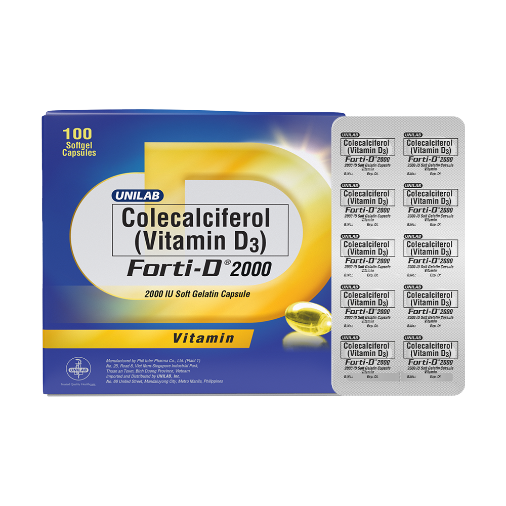 Forti D Softgel 2000 IU Capsule - 20s