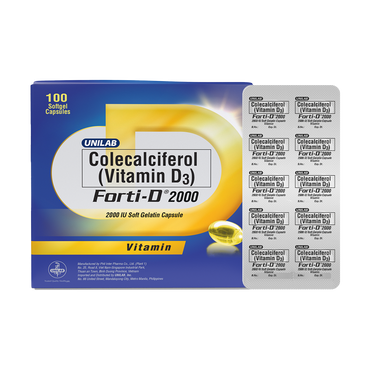 Forti D Softgel 2000 IU Capsule - 20s