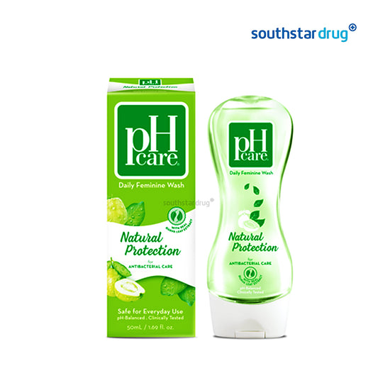 pH Natural Protection Care Feminine Wash 50ml