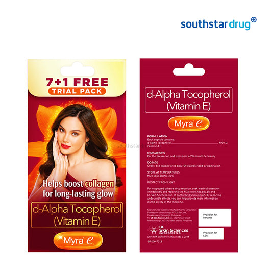 Myra E 400 IU 7+1 Capsules