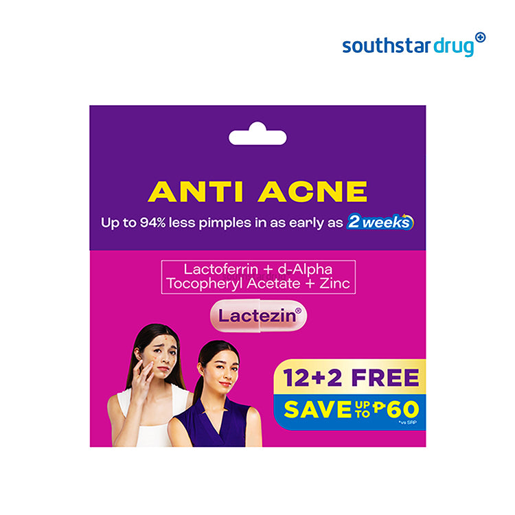 Lactezin 12+2 Capsules