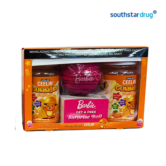 Ceelin Gummies Orange Flavor 2 Bottles - Get Free Surprise Ball