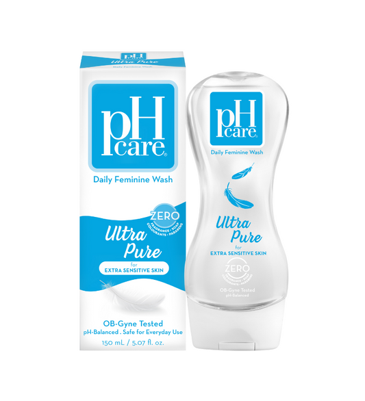 PH Care Femwash Ultra Pure Feminine Wash 150mL Bottle