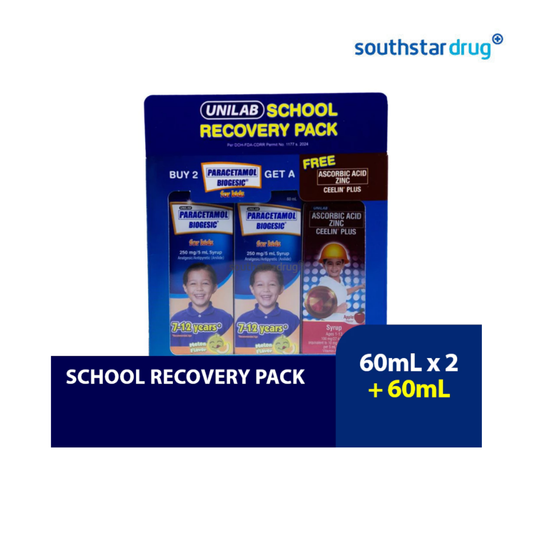 Biogesic Kids Syrup School Recovery Pack