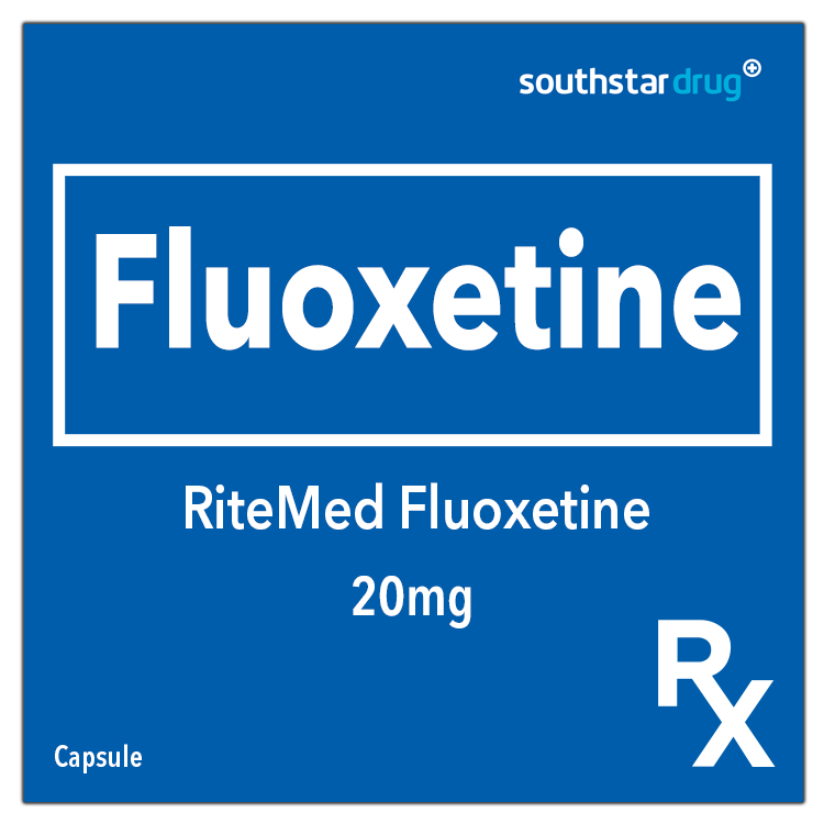 Rx: RiteMed Fluoxetine 20mg Capsule