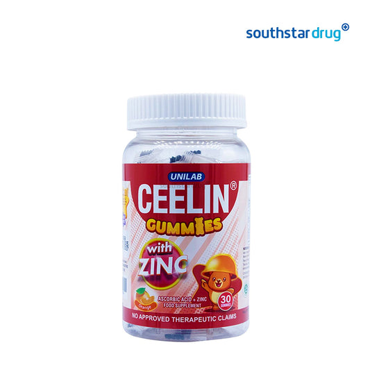 Ceelin Gummies with Zinc Orange - 30pcs