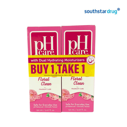 PH Care Floral Clean Feminine Wash 150ml 2s