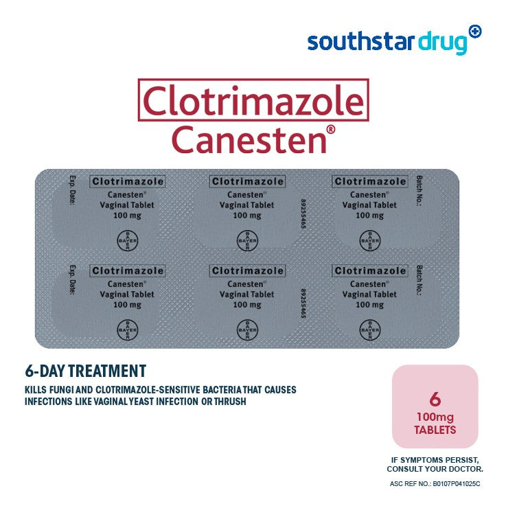 Canesten Vaginal 100mg Tablet