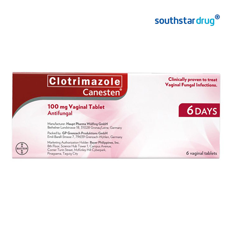 Canesten Vaginal 100mg Tablet