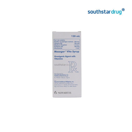 Rx: Mosegor Vita Syrup 120ml