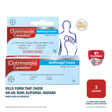 Canesten Cream 1% Clotrimazole 3g