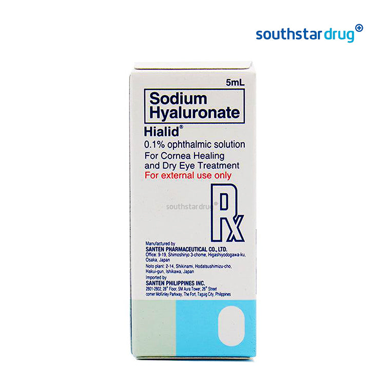 Rx: Hialid 0.001 5ml Ophthalmic Solution